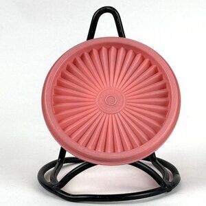 Vintage Tupperware Pink 812-26 Servalier 5” Round Replacement Lid Only